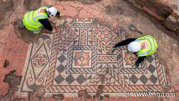 London's largest Roman mosaic in 50 years discovered