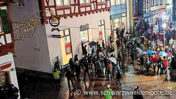 Montagsspaziergang in Calw: Konflikte zwischen Demonstranten und Polizei - Was ist passiert?