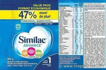 Certain Similac label baby formula products recalled due to possible contamination – Chilliwack Progress - Chilliwack Progress