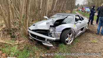 Ferrari-Crash: Mechaniker schrottet Klassiker auf Testfahrt - Totalschaden