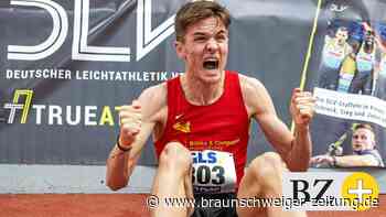 Läufer Tim Kalies vom Braunschweiger LC holt deutschen U20-Titel