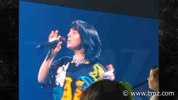 Billie Eilish Stops Concert to Give Fan Inhaler, Shades Travis Scott - TMZ