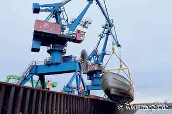 Dresden: Nach 20 Jahren Warten im Hafen - Letzte Reise für Minensuchboot "Atlantis" - TAG24