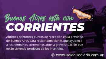 UCR SALADILLO Campaña solidaria "Buenos Aires está con Corrientes" - Noticias de Saladillo