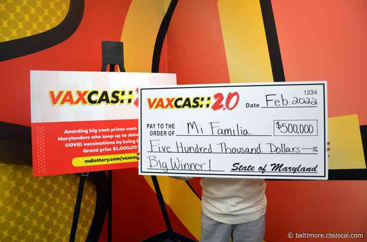Dundalk Mom Of 3 Claims $500K Booster Shot Lottery Winnings
