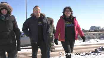 'The need has never been greater': Saskatoon woman walking a million steps for mental health - CTV News Saskatoon