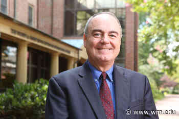 Vice Provost Steve Hanson to return to teaching and research - William & Mary News