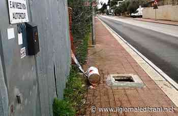 Trani, in via di Francia pozzetto scoperto da oltre un anno - ilgiornaleditrani - Radio Bombo