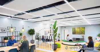 Neue Heiz-/Kühldecken-Generation von Ecophon und Lindab