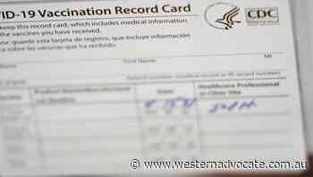 Some should wait longer for second jab: US - Western Advocate