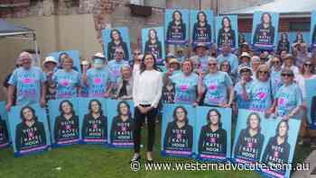 Independent Calare candidate Kate Hook launches Bathurst campaign office - Western Advocate