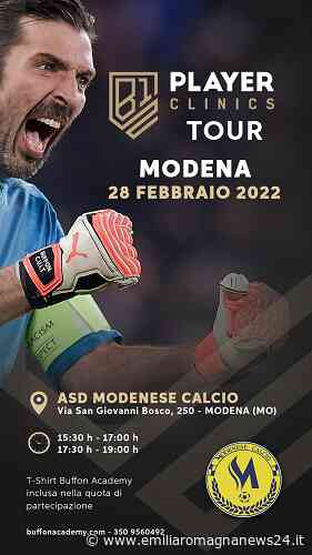 Buffon Academy: il 28 febbraio il Tour di Player Clinics a Modena - Emilia Romagna News 24