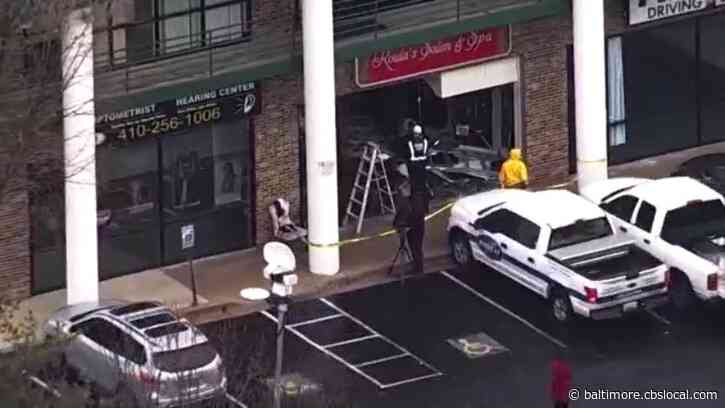 Witnesses Describe Chaos After Car Slams Into Perry Hall Salon, Injuring 4