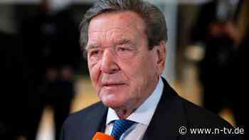 "Lobbyist für Wladimir Putin": So viel kostet das Personal in Schröders Büro - n-tv NACHRICHTEN