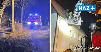 Sturm Zeynep in Sehnde: Feuerwehr beseitigt Bäume am 18./19.2.22 - Hannoversche Allgemeine