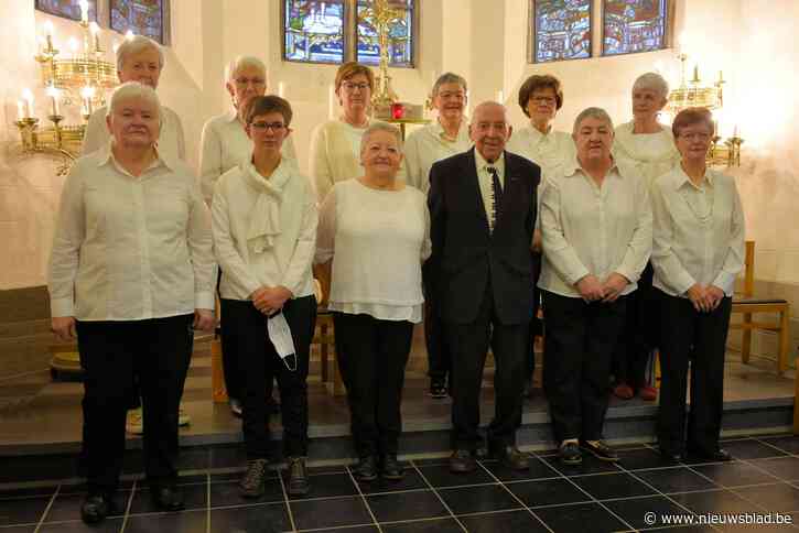 Sint-Janskoor zingt vijftig jaar en viert dat met feestelijke eucharistieviering
