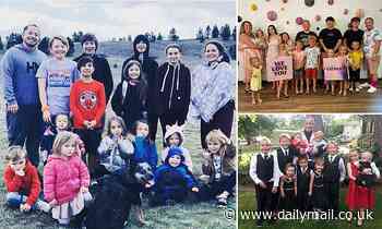 Mom-of-18 spends more than $20,000 a year on food and $8,000 on Christmas presents for big family - Daily Mail