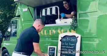 The couple who park their food van outside people's homes and cook them fine dining three course meals - Wales Online