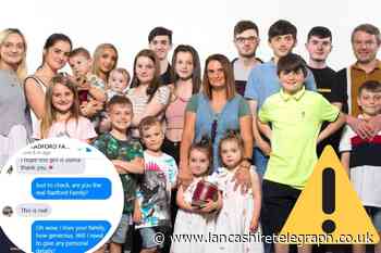 Morecambe: Radford family warn fans of fake scam accounts