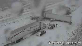 Serious multi-vehicle crash closes I-35 near Elko, state patrol urges caution