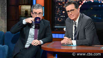 Watch The Late Show with Stephen Colbert: John Oliver And Stephen Colbert On What Makes A Perfect Late Night Interview - Full show on CBS - cbs.com