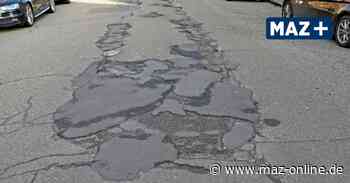 Luckenwalde: Sanierung der maroden Berliner Straße muss noch warten - Märkische Allgemeine Zeitung
