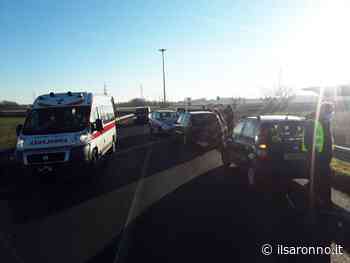 Frontale in mattinata tra Introini e Saronno - ilSaronno