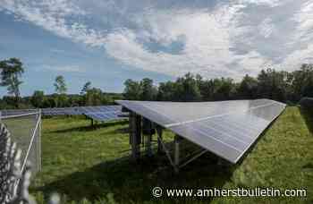 Large-scale solar pause gives some Amherst councilors pause - Amherst Bulletin