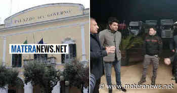 Matera: la protesta degli autotrasportatori approda in Prefettura! I dettagli - Matera News