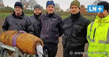 Bombenentschärfung auf Feld bei Glinde - Lübecker Nachrichten