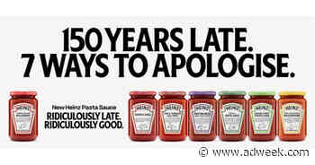 Heinz Says Sorry for Being 150 Years Late to the Pasta Sauce Party
