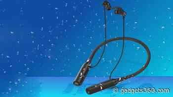 Portronics Harmonics 250, Harmonics X1 Neckband-Style Wireless Earphones Launched in India