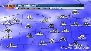 Yellow Alert: Friday snowfall