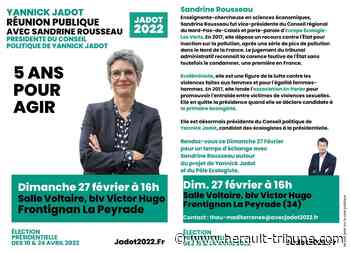 Frontignan : Sandrine Rousseau, Présidente du Conseil Politique de Yannick Jadot, à Frontignan dimanche 27 février - Hérault-Tribune
