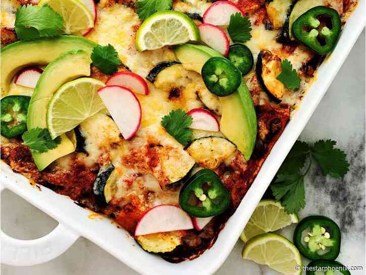 Kohlman: Broken enchiladas with zucchini and black beans