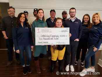 United Way of Cayuga County receives $10000 donation from FingerLakes1.com - FingerLakes1.com