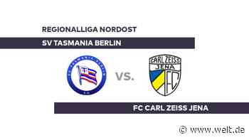 SV Tasmania Berlin - FC Carl Zeiss Jena: Pflichtangelegenheit für Carl Zeiss Jena - Regionalliga Nordost - DIE WELT