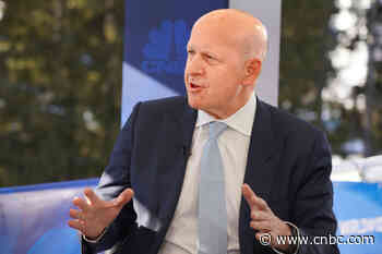 Goldman's consumer push showing 'real growth,' expected to more than double over 2 years, CEO says - CNBC