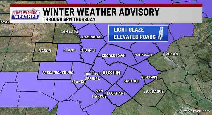 Improving conditions as we warm slightly above freezing, but still expect a few icy spots