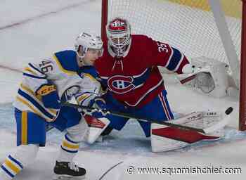 Suzuki scores two, Montrembeault grabs first shutout; Canadiens crush Sabres - Squamish Chief