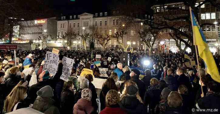 Kundgebung am Bismarckplatz:  Ein Zeichen der Solidarität gesetzt