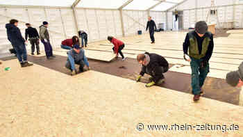 Sinzig hat neues Sportzelt: Turnen drinnen wieder möglich - Rhein-Zeitung