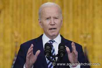 Biden hits Russia with new sanctions, says Putin 'chose' war - Squamish Chief