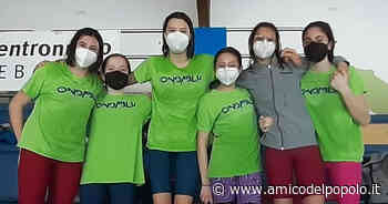 Nuoto, Ondablu d'oro con Rebecca, Alexandra, Elena, Manuel e Marco - L'Amico del Popolo