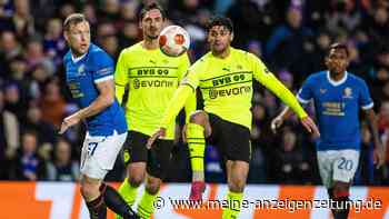 Europa League JETZT live: BVB dreht die Partie in Glasgow - holt die Borussia den Rückstand auf?