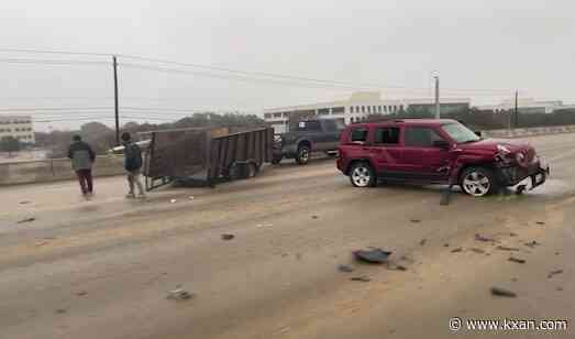 Icy roads cause 100+ crashes across Austin, Austin Fire says