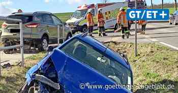 Unfall: Zwei Verletzte bei Kollision zwischen Dransfeld und Göttingen - Göttinger Tageblatt