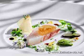 Dentice al finocchietto con noci del Bleggio, mele selvatiche e colatura di alici - Italia a Tavola