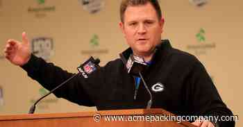 Packers GM Brian Gutekunst speaks to the media before the combine - Acme Packing Company