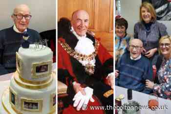 Former Bolton Mayor Eric Johnson celebrates his 100th birthday - The Bolton News